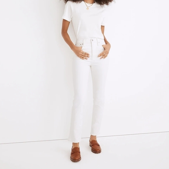 Madewell White The Perfect Vintage Jean 32 - Picture 1 of 9